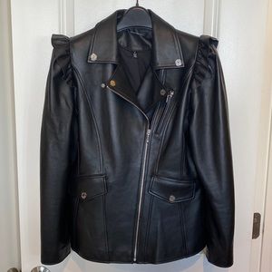 Cute leather jacket from WhiteHouseBlackMarket. Worn once!
